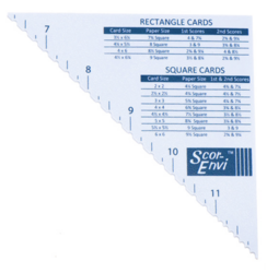 Scor-Envi Diagonal & Envelope Template -lisäosa