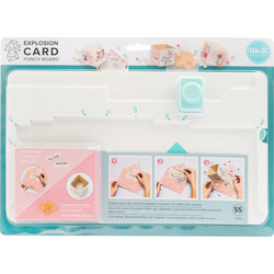 We R Memory Keepers Explosion Card Punch Board