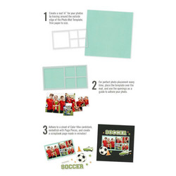 Simple Stories Simple Pages Page Template #12 -sapluuna