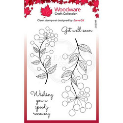 Woodware leimasin Bubble Bloom Abbie