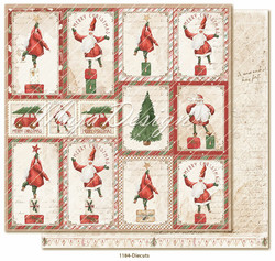 Maja Design Happy Christmas skräppipaperi Die cuts