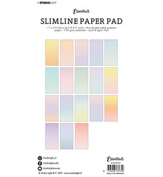Studio Light Essentials -paperipakkaus Pastel Gradients, Slimline