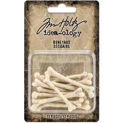 Tim Holtz Idea-Ology Boneyard Pieces -koristeet