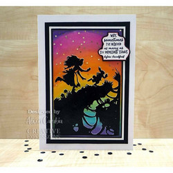 Creative Expressions Paper Panda -leimasin I'm Late!