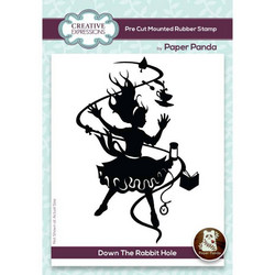 Creative Expressions Paper Panda -leimasin Down The Rabbit Hole