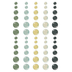 Simple Stories Enamel Dots -tarrat Simple Vintage Weathered Garden