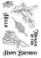 Crafter's Companion Belle Countryside leimasinsetti Lumieres & Lanterns