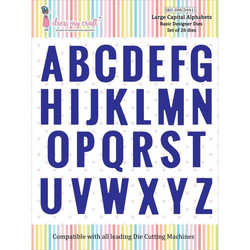 Dress My Craft stanssi Large Capital Alphabets