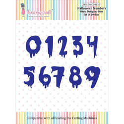 Dress My Craft stanssi Halloween Numbers
