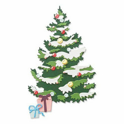 Sizzix Thinlits stanssisetti Layered Christmas Tree