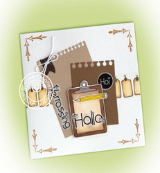Leane Creatief stanssisetti Make a Note