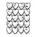 Woodware leimasin Heart Background