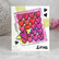 Woodware leimasin Heart Background