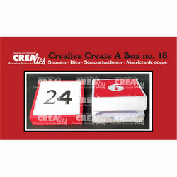 Crealies stanssisetti Advent Box With Numbers