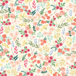 Carta Bella Flower Market skräppipaperi Flower Market Floral