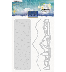 Studio Light stanssisetti Moon Flower, North Pole Scenery