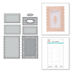 Spellbinders stanssisetti Eyelet Lace Frame