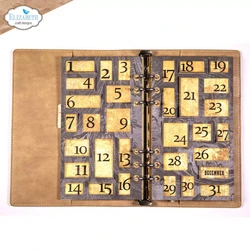 Elizabeth Craft Designs leimasin Calendar Numbers