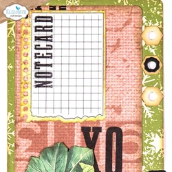 Elizabeth Craft Designs leimasin Note Pieces