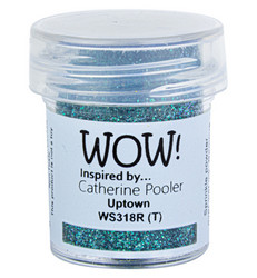 Wow! Embossing Glitters -kohojauhe, sävy Uptown by Catherine Pooler (R,T)