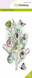 CraftEmotions leimasin Slimline, Easter Branch