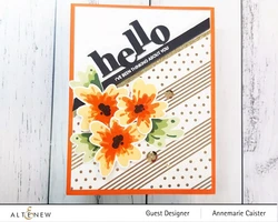 Altenew washiteippi Gold Foil Polka Dot