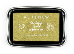 Altenew Antique Gold Pigment Ink -mustetyyny