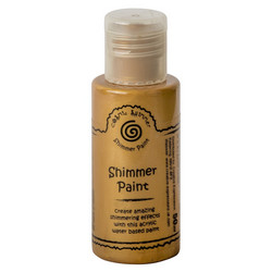 Cosmic Shimmer Shimmer Paint -maali, sävy Gold