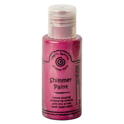 Cosmic Shimmer Shimmer Paint -maali, sävy Pink Plum