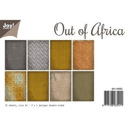 Joy! Crafts paperipakkaus A4 Out Of Africa