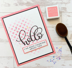 Gina K. Designs sapluuna Heartfelt, 6