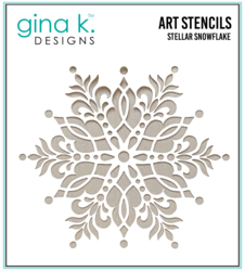 Gina K. Designs sapluuna Stellar Snowflake, 6