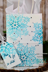Gina K. Designs sapluuna Stellar Snowflake, 6