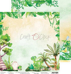 Craft O'clock skräppipaperi Creative Young, Dino Adventures 05
