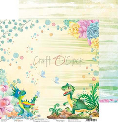 Craft O'clock paperipakkaus Creative Young, Dino Adventures, 12