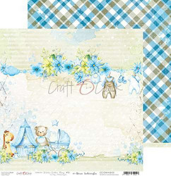 Craft O'clock skräppipaperi Hello Little Boy 05