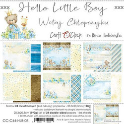 Craft O'clock paperipakkaus Hello Little Boy 8