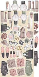 Craft O'clock paperipakkaus Beauty, Charming Extras