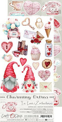 Craft O'clock paperipakkaus In Love, Charming Extras