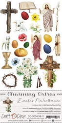 Craft O'clock paperipakkaus Easter, Charming Extras