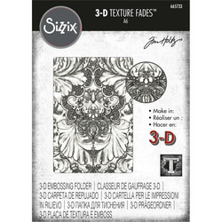 Sizzix 3-D Texture Fades kohokuviointikansio Damask