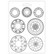 Stamperia Soft Mould -muotti Casa Granada Plates, A5