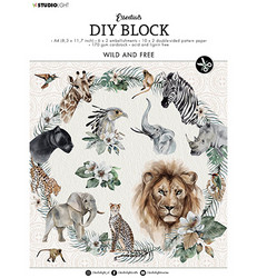 Studio Essentials DIY Block, Wild and Free