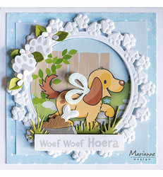 Marianne Design stanssisetti Paw Prints Circle