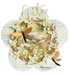 Marianne Design korttikuvat Spring Wishes, Butterflies