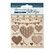 Stamperia Decorative Chips kuvioleike Daydream, Hearts