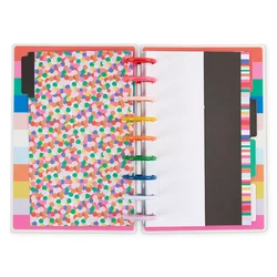 Mambi Bold and Bright Disc Bound Sticker Organizer -kansio tarroille
