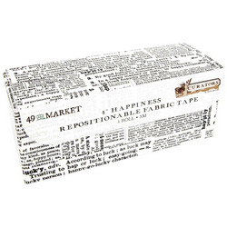 49 And Market Curators Fabric Tape -kangasteippi Happiness