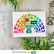Picket Fence sapluuna Rainbow of Hearts