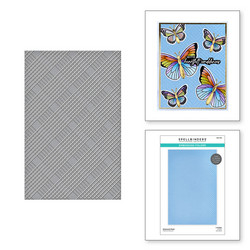 Spellbinders kohokuviointikansio Diamond Plaid
